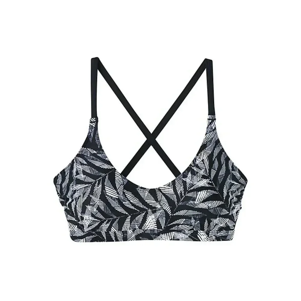 PrAna Marina Top (D-Cup) & Chambra Bottoms, black springtime - Picture 14 of 15